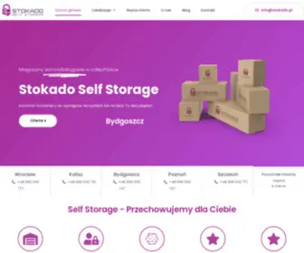 Stokado.pl(Stokado Self Storage ➡️ Magazyny Samoobsługowe) Screenshot