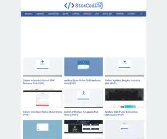Stokcoding.com(Download Source Code Aplikasi Gratis) Screenshot