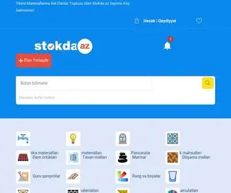 Stokda.az(Tikinti) Screenshot
