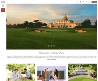 Stokepark.com(Luxury Hotel) Screenshot
