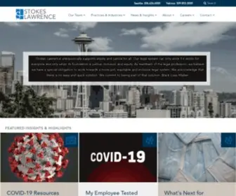 Stokeslaw.com(Washington Law Firm) Screenshot