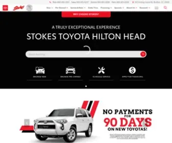 Stokestoyotahiltonhead.com(Stokes Toyota Hilton Head) Screenshot