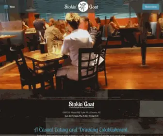 Stokingoat.com(A casual eating & drinking establishment) Screenshot