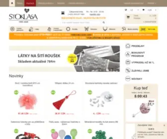 Stoklasa.cz(Textilní) Screenshot