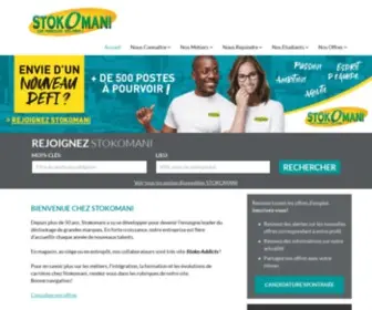 Stokomanirecrute.fr(Stokomanirecrute) Screenshot