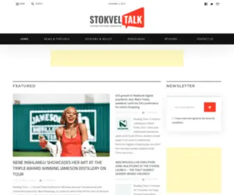 Stokveltalk.co.za(Stokvel Talk Newspaper with audience based in townships and rural areas) Screenshot