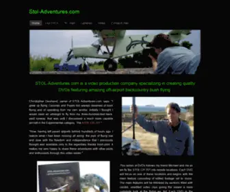 Stol-Adventures.com(Stol Adventures) Screenshot