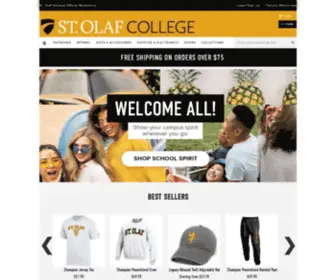 Stolafrecords.com(Apparel, Gifts & Textbooks) Screenshot