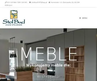 Stolbud-Meble.pl(Stolbud Meble) Screenshot