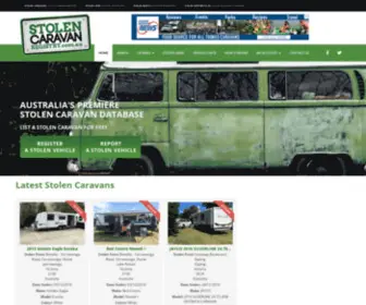 Stolencaravanregistry.com.au(Stolen Caravan Registry) Screenshot