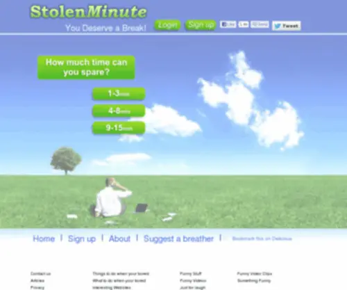 Stolenminute.com(Funny Videos) Screenshot