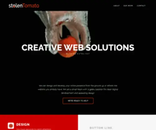 Stolentomato.com(Design & Dev websites) Screenshot