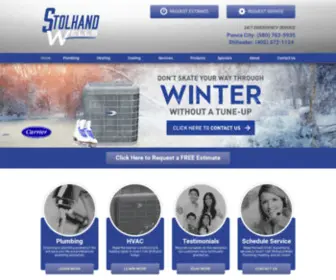 Stolhand-Wells.com(Air Conditioning and Heating Ponca City) Screenshot