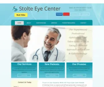 Stolteeyecenter.com(Stolte Eye Center) Screenshot