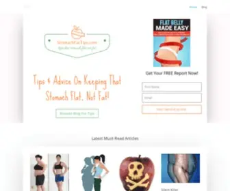 Stomachfattips.com(Stomach Fat Tips) Screenshot