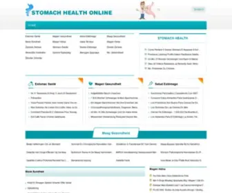 Stomachillness.com(Stomach Health) Screenshot