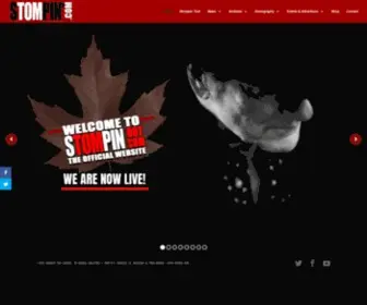 Stompintom.com(The Official Stompin' Tom Connors Website) Screenshot