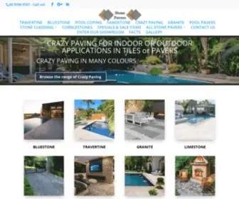 Stone-Pavers.com.au(Australias CHEAPEST Stone Pavers) Screenshot