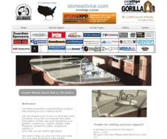 Stoneadvice.com(Granite) Screenshot