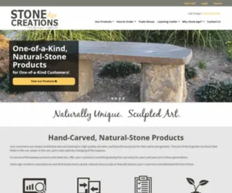 Stoneagecreations.com(Tierra garden) Screenshot