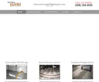 Stoneandconcretepolishing.com(Concrete Polishing San Jose) Screenshot