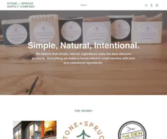 Stoneandspruce.com(Spruce Supply Company) Screenshot