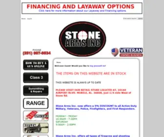 Stonearmsinc.com(Stone Arms Inc) Screenshot