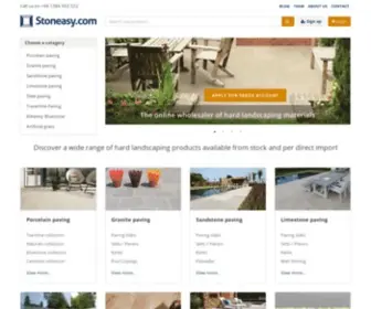 Stoneasy.com(Buy Paving Stones Online) Screenshot