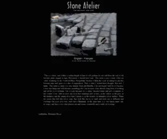 Stoneatelier.com(Stone Atelier) Screenshot