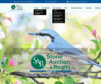 Stoneauctionandrealty.com(Stone Auction & Realty) Screenshot