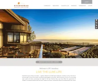 Stonebrae.com(Stonebrae Country Club) Screenshot