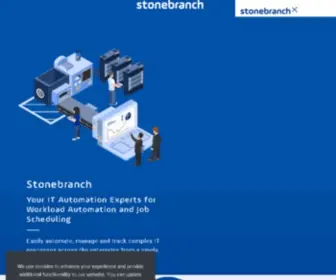 Stonebranch.com(Dynamic IT Automation for IT Operations) Screenshot