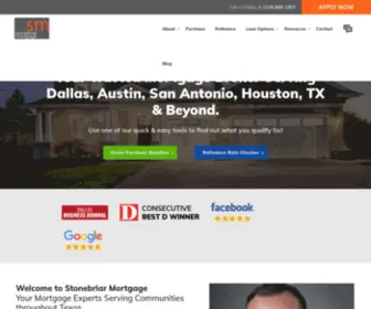 Stonebriarmortgage.com(Mortgage Broker) Screenshot