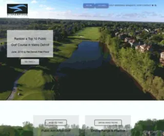 Stonebridgegolfclub.net(Stonebridge Golf Club & Driving Range in Ann Arbor) Screenshot