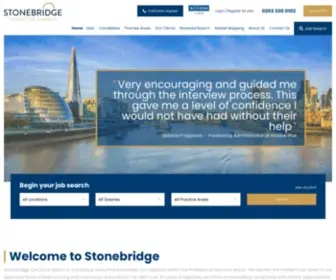 Stonebridgerecruitment.com(Stonebridge Executive Search) Screenshot