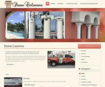 Stonecolumnsfl.com(Stone Columns) Screenshot