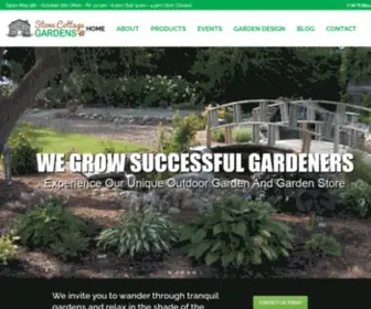 Stonecottagegardens.com(Gladwin Flowers) Screenshot