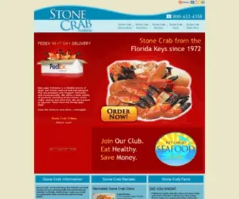 Stonecrabflorida.com(Stone Crab Florida) Screenshot