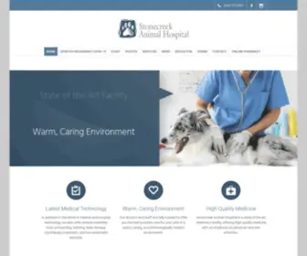 Stonecreekah.com(Stonecreek Animal Hospital) Screenshot