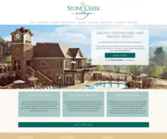 Stonecreekvillageapts.com(Stone Creek Village) Screenshot