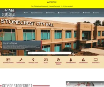 Stonecrestga.gov(City of Stonecrest) Screenshot