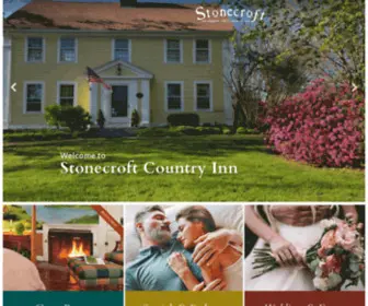 Stonecroft.com(Stonecroft Country Inn) Screenshot