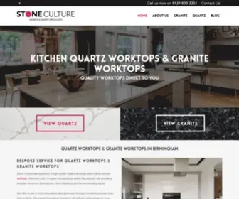 Stoneculture.co.uk(Kitchen Quartz Worktops) Screenshot