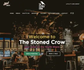 Stonedcrow.com.au(The Stoned Crow) Screenshot