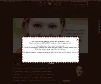 Stonedds.com(Stone Aesthetic Dentistry) Screenshot