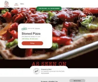 Stonedpizzamenu.com(Order Pizza Delivery & Support Local Pizzerias) Screenshot