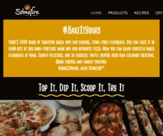 Stonefire.com(Stonefire Authentic Flatbreads) Screenshot