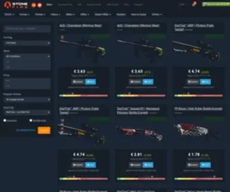 Stonefire.io(Most advanced marketplace for CS) Screenshot