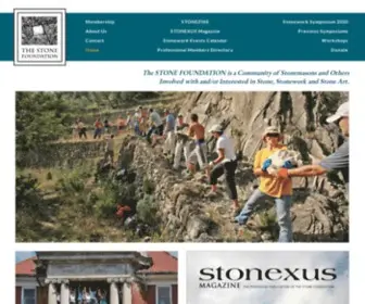 Stonefoundation.org(Stone mason) Screenshot