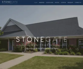 Stonegateapts.com(Stonegate Apartments (IN)) Screenshot